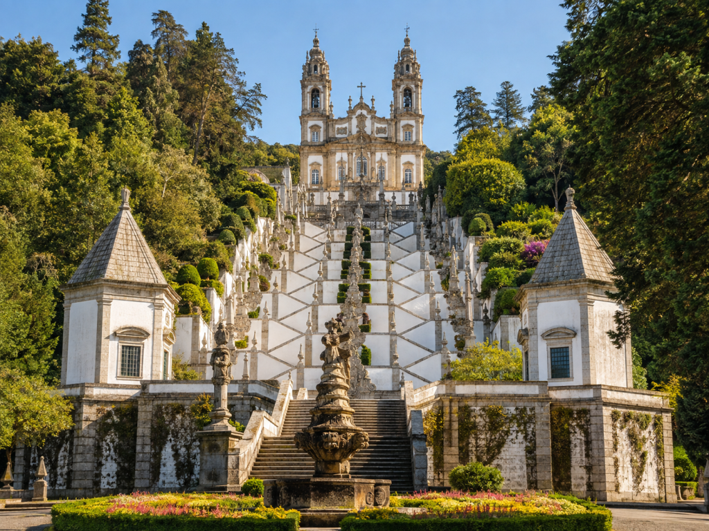 Lamego, the Sanctuary of Nossa Senhora dos Remédios